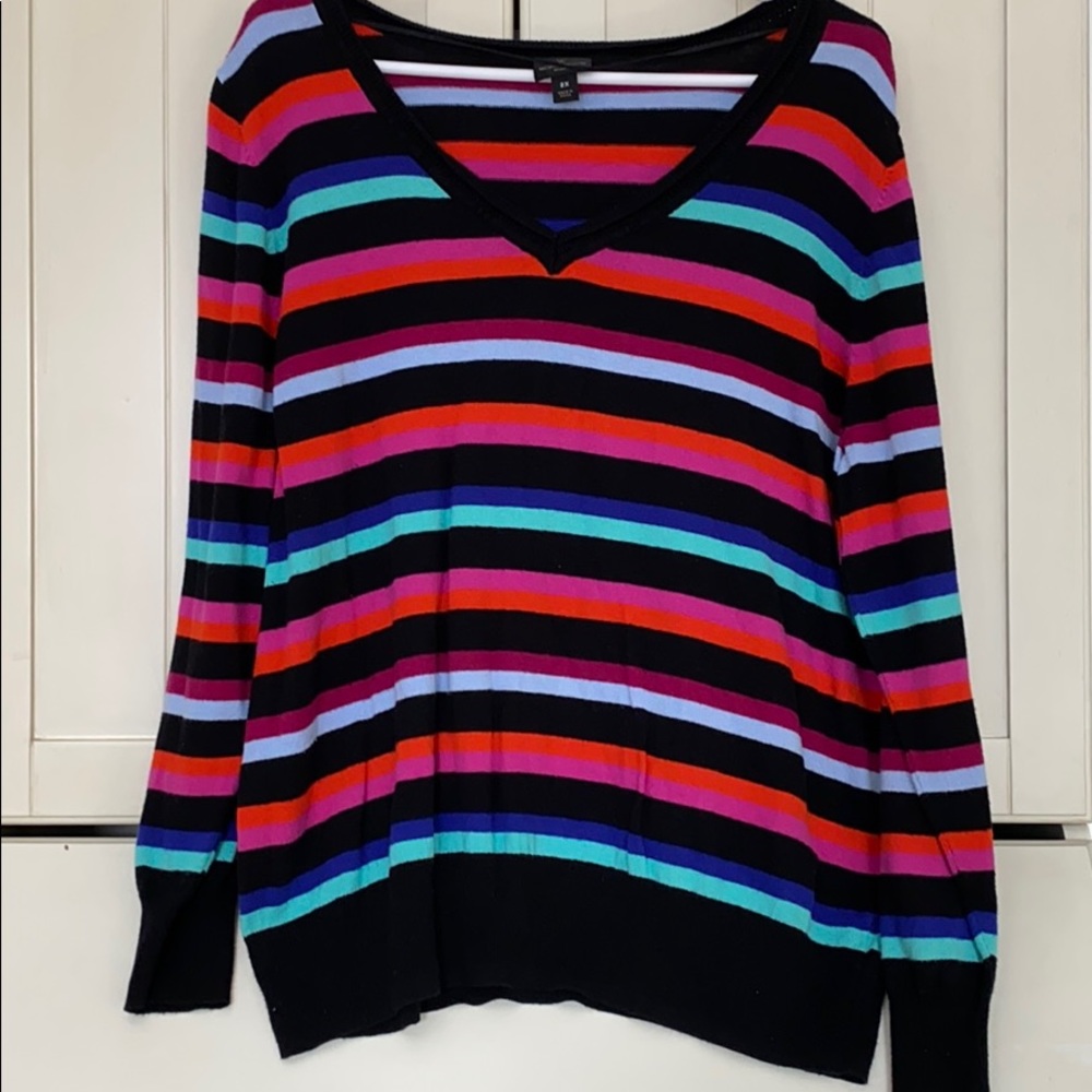 Striped sweater by Worthington